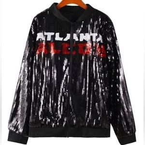 Sale‼️Atlanta falcons sequin jacket